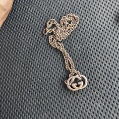 GUCCI　ステンレス製　リング15号とネックレス