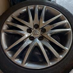 レクサス LS 460 後期　純正オプション　19インチ　245/45/19　スタッドレス　４本セット