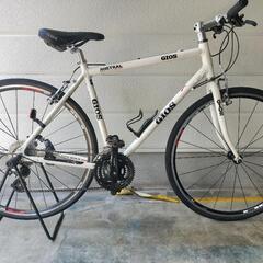 街乗り人気クロスバイク★【GIOS】MISTRAL☆パールホワイト3×8速◆整備済即乗り　