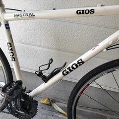 街乗り人気クロスバイク★【GIOS】MISTRAL☆パールホワイト3×8速◆整備済即乗り　