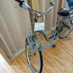 ☆ジモティ割あり☆ 自転車 26インチ グリーン クリーニング済 YJ3272