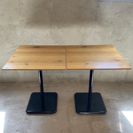 【商談中】カフェテーブル2台(天板600×600)