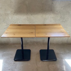 カフェテーブル2台(天板600×600)