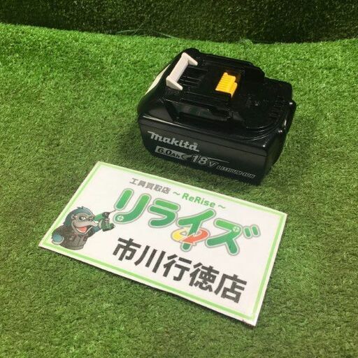 マキタ BL1860B バッテリー 充電回数1回 雪マーク有【市川行徳店】【店頭取引限定】【中古】管理番号：ITYJOD5OV8G8