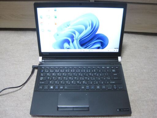 夏休み限定 コンパクト Win11 Pro 最新バージョン東芝TOSHIBA dynabook R73/M 13.3インチ Corei5　7300U メモリ8GB 高速M.2 SSD128GB Office2021 Bluetooth Webカメラ 無線