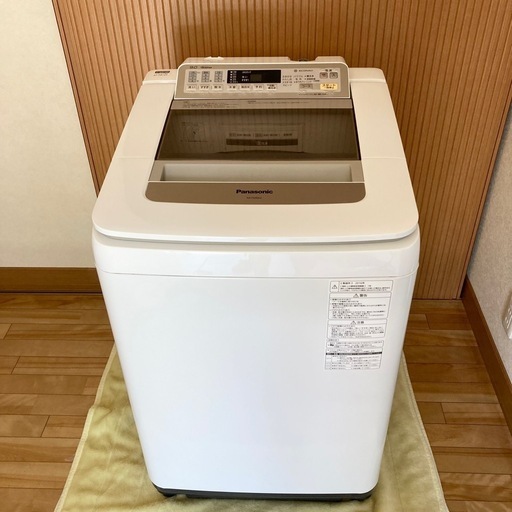 【引き取り限定】Panasonic 全自動洗濯機 NA-FA90H2  9.0kg 2016年製 中古品