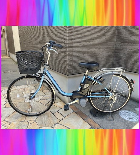 大容量8.9Ah！デジタル液晶！ Panasonic　ビビDX　26インチ　 電動自転車　電動アシスト自転車  7261