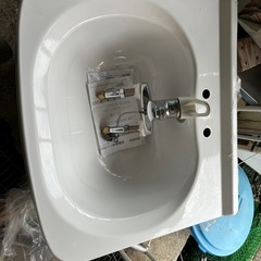 タカラ　ホーロー洗面化粧台　