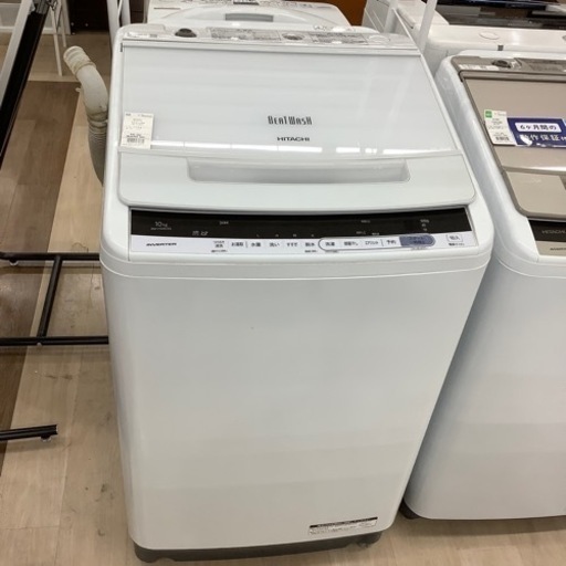 【6ヶ月保証付き】日立2018年製10.0kg洗濯機のご紹介です【トレファク東大阪箕輪店】