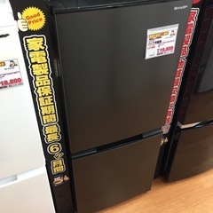 シャープ 2ドア冷蔵庫 152L SJ-D15H-H G26-08