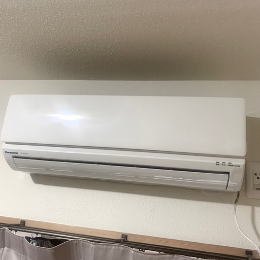 受け渡し予定者様決定です☆パナソニック Panasonic 冷暖房エアコン CS-222CFR クリスタルホワイト (2.2kw/6畳〜9畳)☆ポンプダウン済み完動品