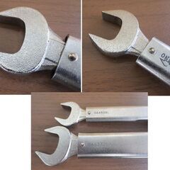 2本セット TOHNICHI トルクレンチ 17×17.2N・m /22×39.9N・m スパナヘッド 東日 計測 測定 札幌 北20条店 