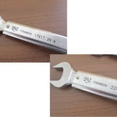 2本セット TOHNICHI トルクレンチ 17×17.2N・m /22×39.9N・m スパナヘッド 東日 計測 測定 札幌 北20条店 