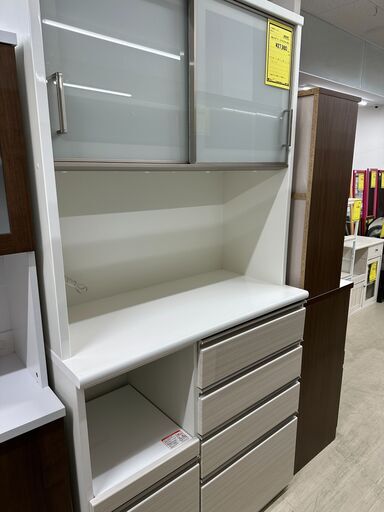 ジモティ来店特価!!　　食器棚　ニトリ　ホワイト　　J-0767