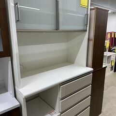 ジモティ来店特価!! 食器棚 ニトリ ホワイト J-0767