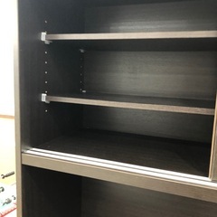 軽トラック90分無料貸出】ニトリ 2枚扉レンジボード 蒸気ダメージ有り 