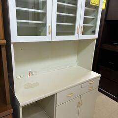 ジモティ来店特価!!! 食器棚 ニトリ ホワイト J-1179 - 食器棚 