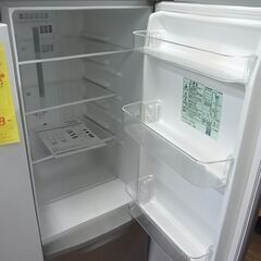 セール中につき、通常特価27,478円より20％引きの21,982円!　Panasonic　パナソニック　2ドア冷蔵庫　NR-B17AW-S　168L　ノンフロン冷凍冷蔵庫　2017年製　シルバー