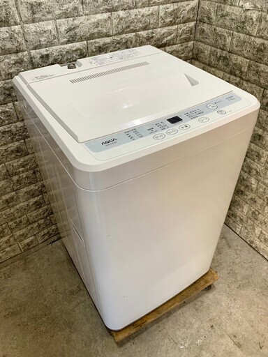 大阪送料無料★3か月保障付き★洗濯機★2012年★アクア★4.5kg★AQW-S45A-W★S-193