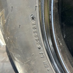 最終価格！実走行2000キロ倉庫保管ハイラックススタッドレスセット