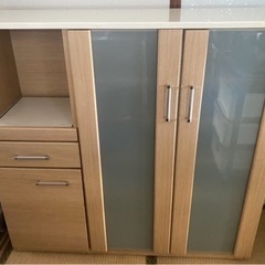 キッチンボード 食器棚 収納家具  レンジボード　 
