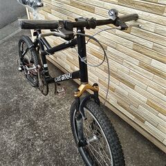 中古 ルイガノミニベロ9段変速 410MM LOUIS GARNEAU軽整備済み 防犯登録対応 MM338