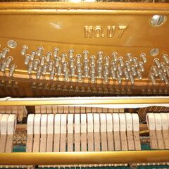 中古ピアノ　ヤマハ　アップライト　U7B　調律師の工房より