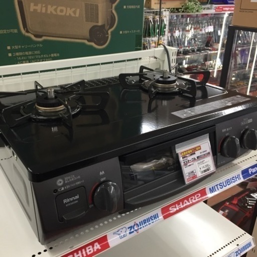 リンナイ ガステーブル 都市ガス12A.13A RTE565BKR G26-15