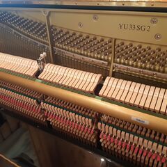 中古ピアノ　ヤマハ　アップライト　YU33SG2　サイレント　消音　調律師の工房より