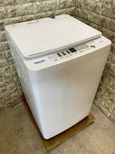 【高年式】大阪送料無料★3か月保障付き★洗濯機★2023年★ハイセンス★5.5kg★HW-G55BK1★S-177