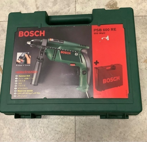 BOSCH 振動ドリル PSB 600 RE  リサイクルショップ宮崎屋　佐土原店　24.7.26F