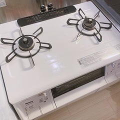 プロパン パロマ 2口ガスコンロ ガステーブル グリル付