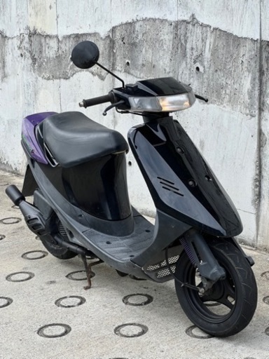 大人気セール‼️出ました‼️最安値スピードメーター不動の為格安出品バッテリー充電済み♻️嬉しいオイル満タン補充済みオイル交換不要⭕️継ぎ足しだけで2サイクルでパワフルな走りセピアZZ✴