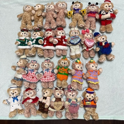 ダッフィー　ぬいぐるみバッチ　まとめ売り
