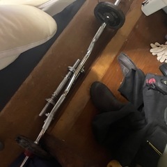 筋トレ一式　バーベル　ベンチシート