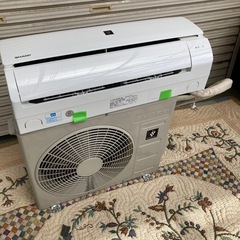 【決まりました】C452 2023年製　SHARP セパレート形ルームエアコン AY-R22N-W