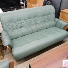 本革ソファー&テーブル3点セット