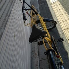 APRES MIDI[アプレミディ]20吋 コンパクト自転車 シングル/イエローX 