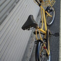 APRES MIDI[アプレミディ]20吋 コンパクト自転車 シングル/イエローX 