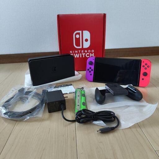 【joyconなし】Nintendo Switch 有機ELモデル 【ケース付】