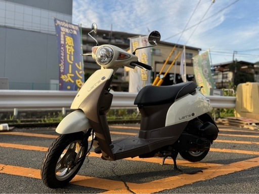 【ご成約でヘルメットプレゼント】スズキ レッツG CA4AA ホワイト【配送•当日納車可能】