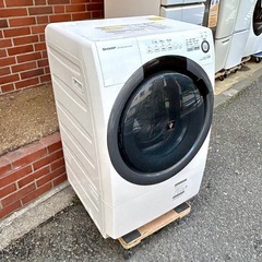 売約済》【池上店】シャープ SHARP ES-S7B-WL ES-S7B ES-S7