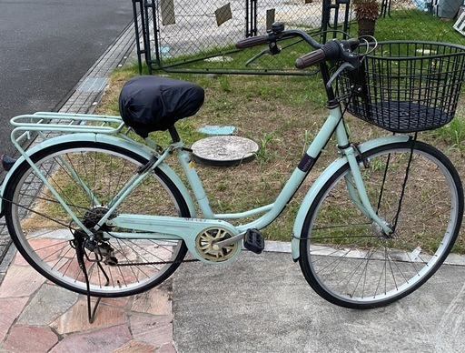 27インチ自転車 6段変速付