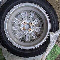 【取引中】エブリィワゴン  DA17W 純正アルミホイールタイヤ4本セット 14インチ