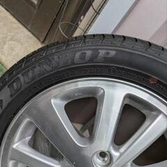 【取引中】エブリィワゴン  DA17W 純正アルミホイールタイヤ4本セット 14インチ