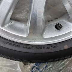 【取引中】エブリィワゴン  DA17W 純正アルミホイールタイヤ4本セット 14インチ