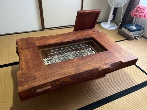 【決まりました】7月引き取りに限り！！『10万→20000円』炉端テーブル　火鉢　囲炉裏　オーダーメイド