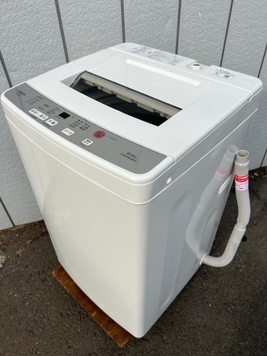 ■アクア 2018年製 6.0kg 全自動洗濯機■AQUA AQW-S60G 1～2人用縦型洗濯機
