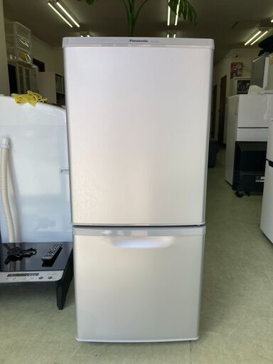 【リサイクルショップ　ピカソ　小松原】パナソニック Panasonic 2ドア 138L 右開き冷蔵庫 シルバー 2017年製 NR-B149W★1571★