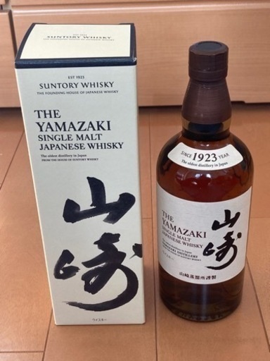 ☆未開栓☆サントリー ウィスキー 山崎 700ml 箱付